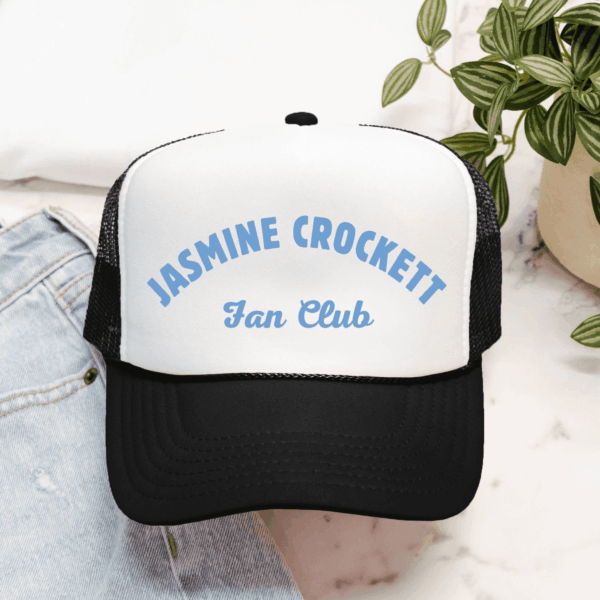 Jasmine Crockett Fan Club Embroidered Trucker Hat