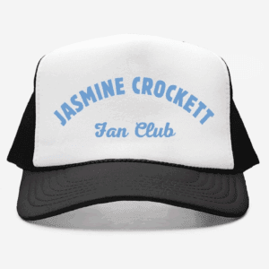 Jasmine Crockett Fan Club Embroidered Trucker Hat