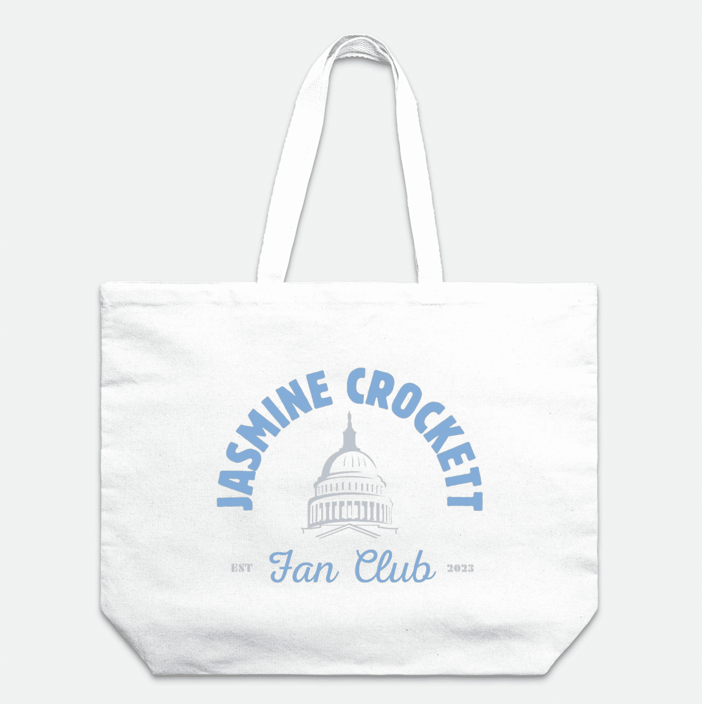 Jasmine Crockett Fan Club Oversized Tote Little Blue Shop