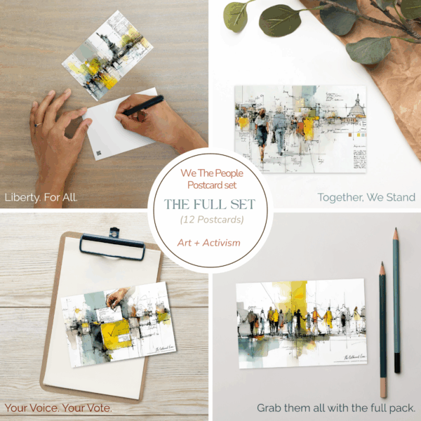 Postcards for Democracy (Set of 12)