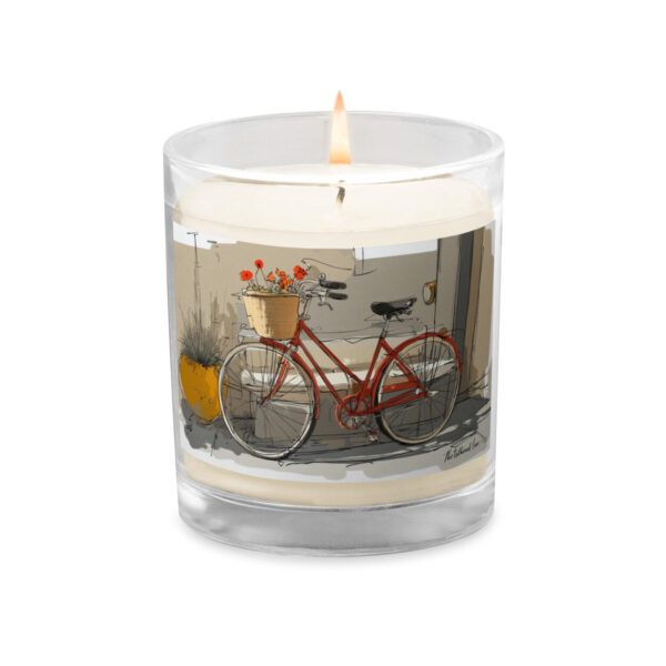 Glass Jar Soy Wax Candle – Baskets & Blooms