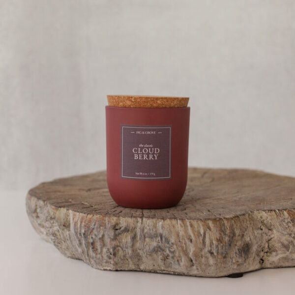 Cloudberry – 6 oz Scented Soy Wax Candle