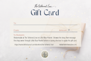 Digital Gift Card — A Thoughtful, Last-Minute or Anytime Gift ($15, $25, $50, $75, $100)