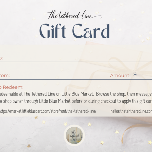 Digital Gift Card — A Thoughtful, Last-Minute or Anytime Gift ($15, $25, $50, $75, $100)