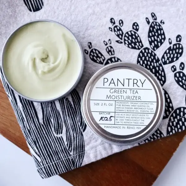 Green Tea Facial Moisturizer: Matcha + Rosehip Skin Balm