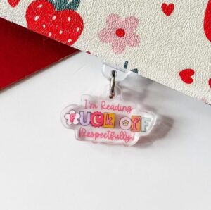 F Off I'm Reading e-Reader Dust Plug