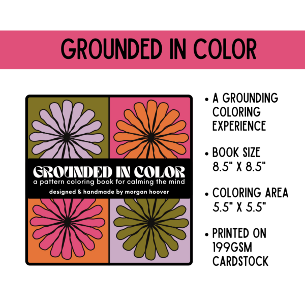Grounded in Color Coloring Book