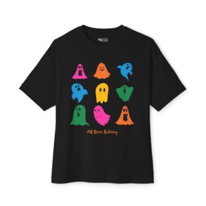 ALL BOOS BELONG OVERSIZED ADULT TEE