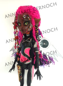 ooak cyborg doll