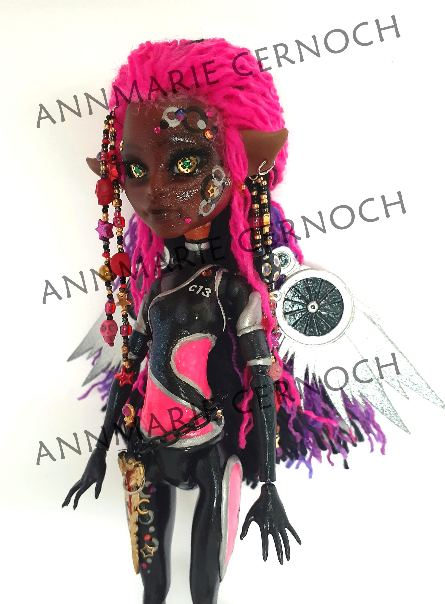 ooak cyborg doll