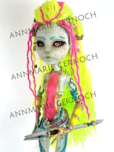ooak cyborg doll