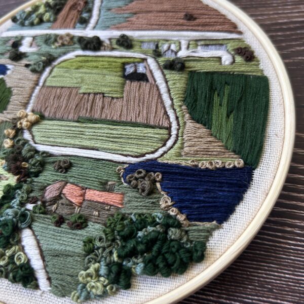 Custom Aerial Embroidery