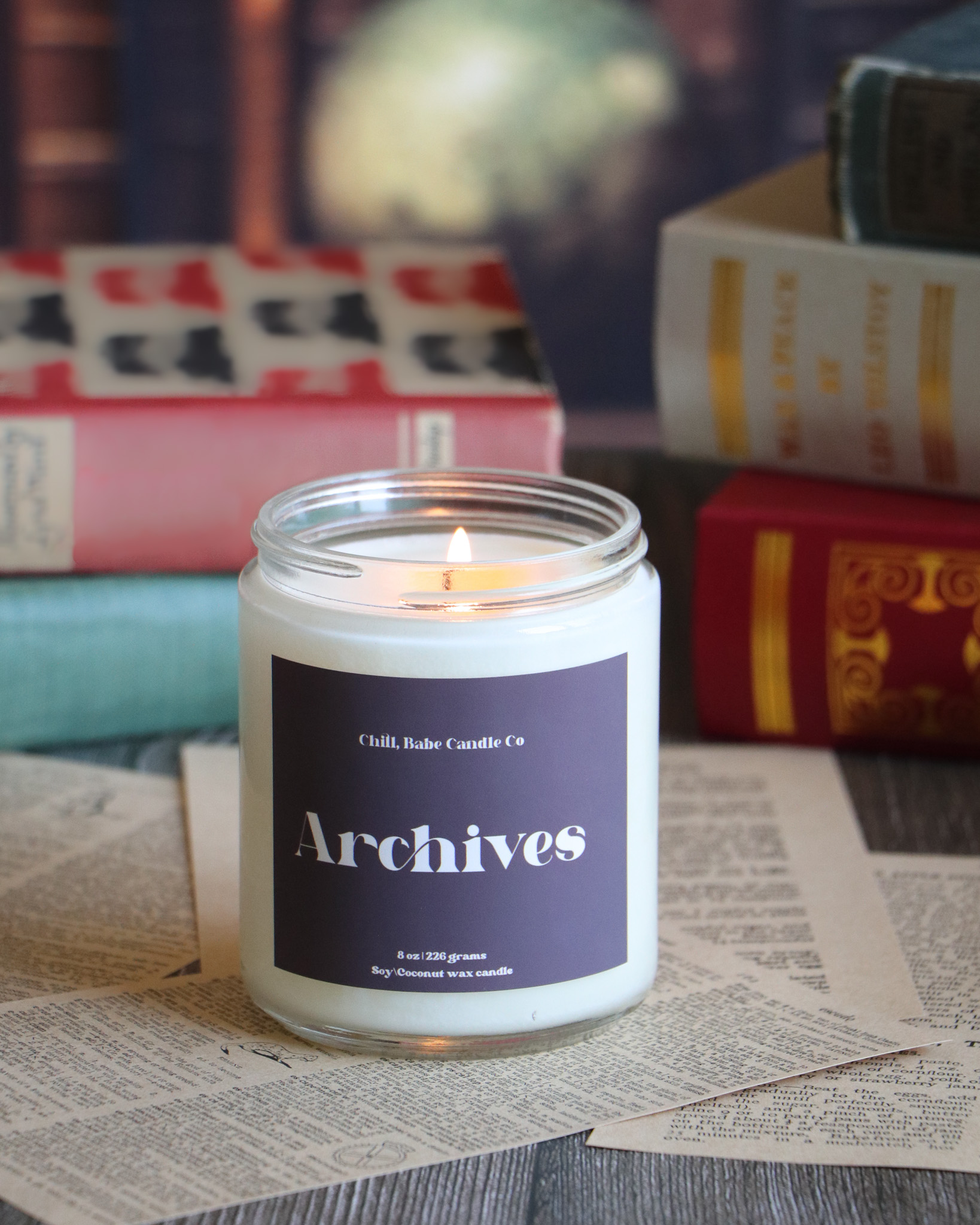 Archives Candle | Ink + Leather + Paper