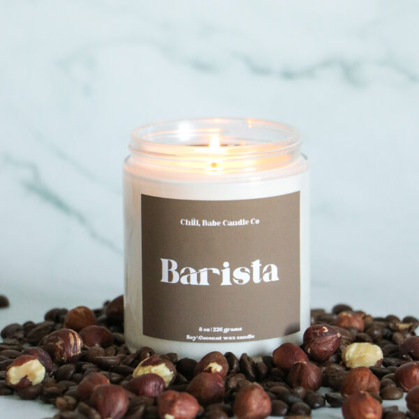 Barista Candle | Coffee + Hazelnut + Maple