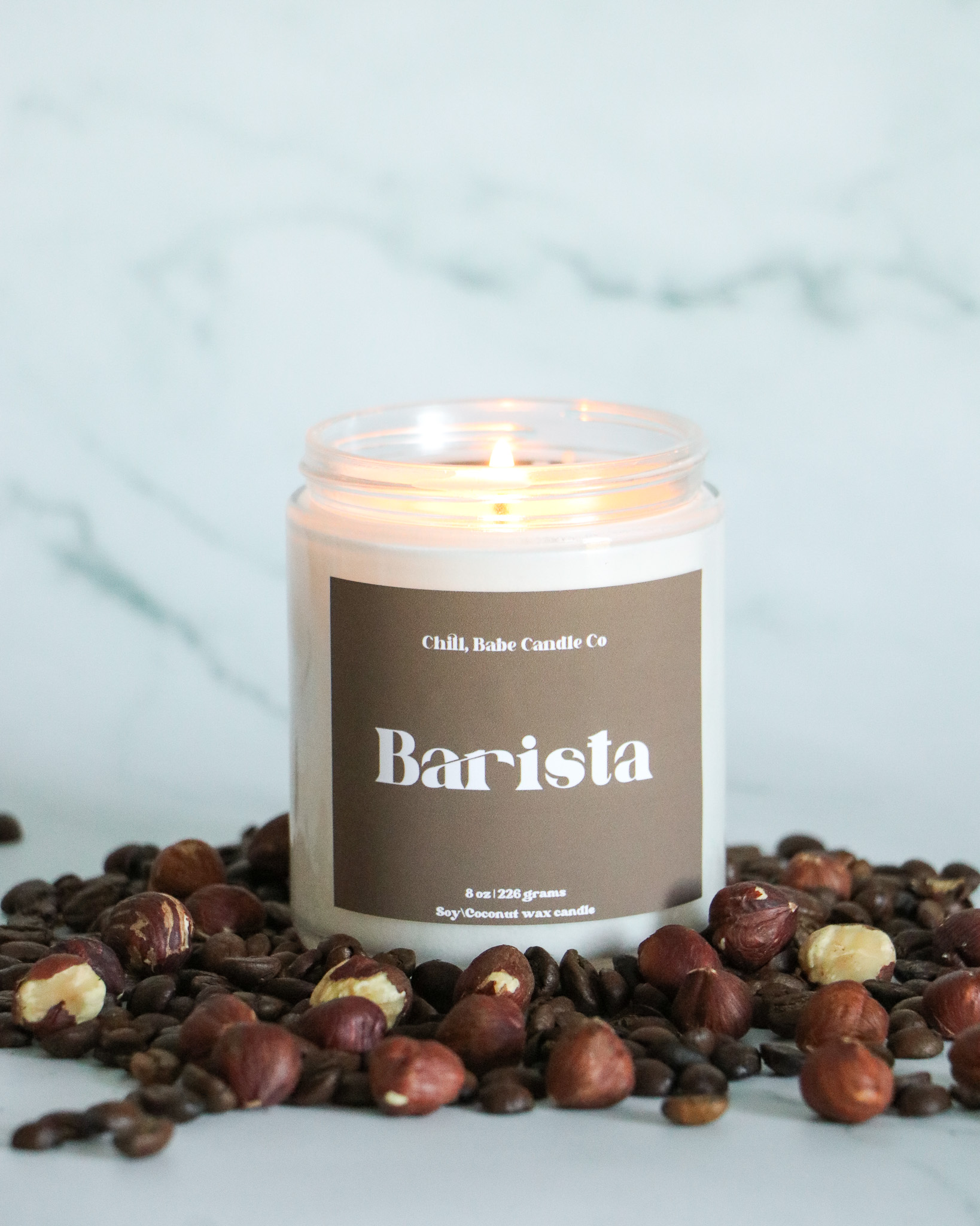 Barista Candle | Coffee + Hazelnut + Maple