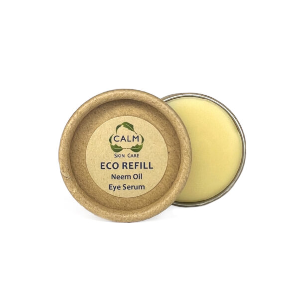 Eco REFILL – Neem Oil Eye Serum + Eye Makeup Remover by CALM Skin Care