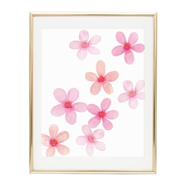Watercolor Cherry Blossom Art Print