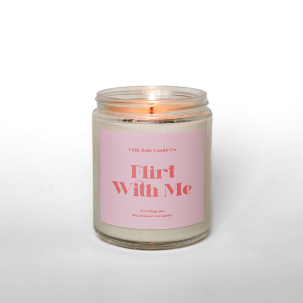 Flirt With Me Candle | Strawberry + Basil + Vanilla
