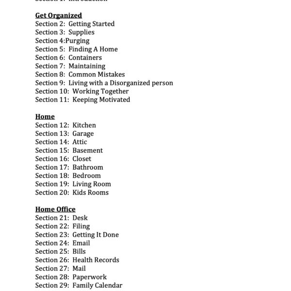 How to Organize Your Life Audio Class – Create Order, Clarity & Calm (MP3 Download)