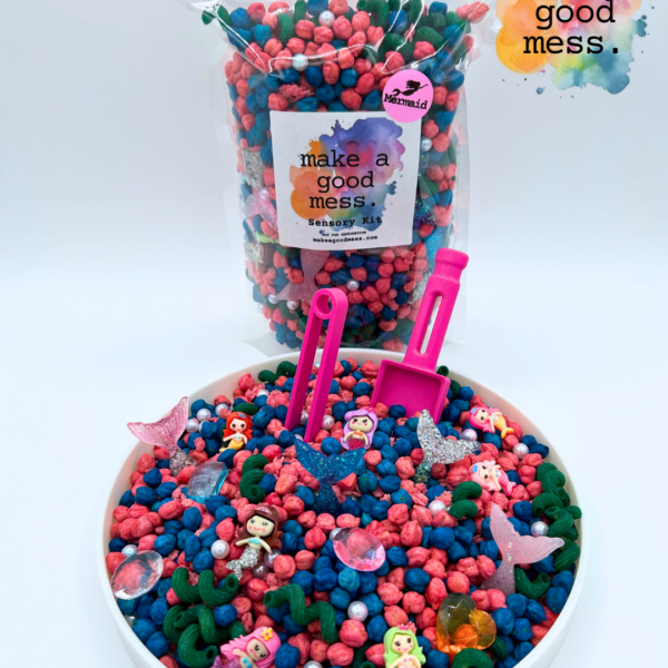 Mermaid Pour & Play Sensory Kit