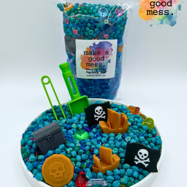 Pirate Pour & Play Sensory Kit