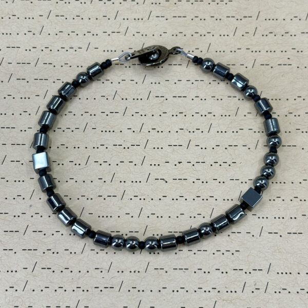 Not Today Satan – Morse Code Bracelet