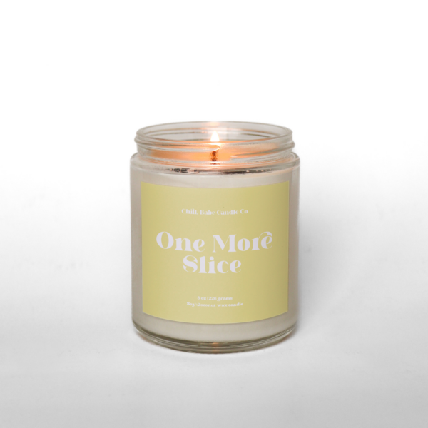 One More Slice Candle | Lemon + Butter + Cake