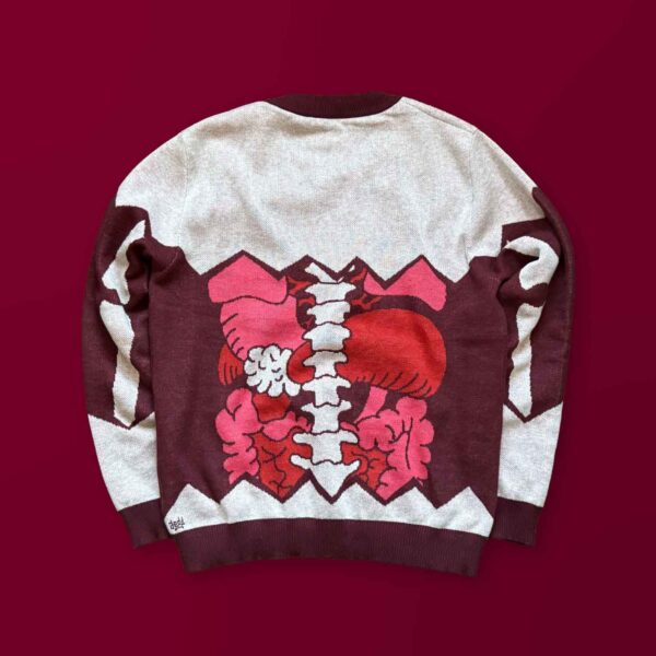 I Love Your Guts – Graphic Knit Sweater