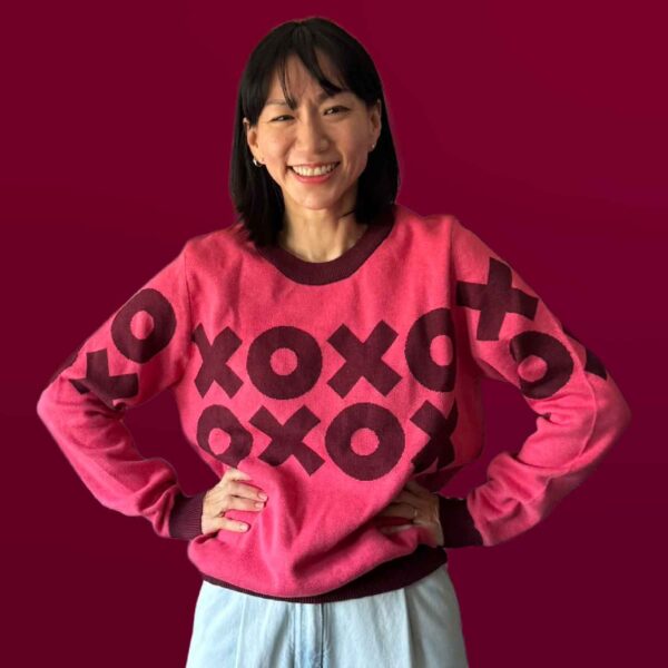 XOXO – Graphic Knit Sweater