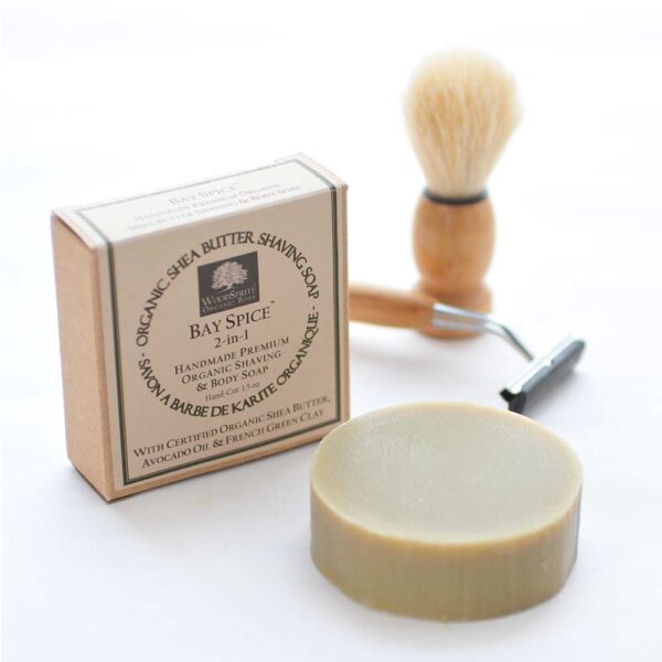 Bay Spice Organic Shaving Soap