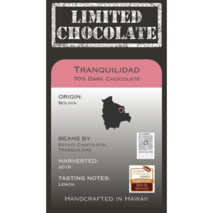 Bolivia Tranquilidad - 70% Dark Chocolate