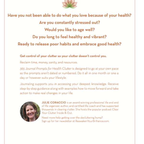 Healthy Living Journal for Better Health & Balanced Wellness