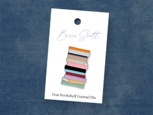 Eras Bookshelf Enamel Pin