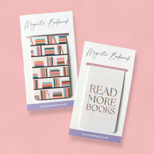 Read More Books Magnetic Bookmark