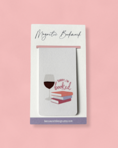 Sorry I'm Booked Magnetic Bookmark