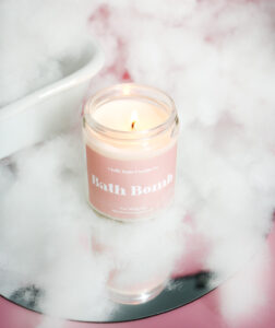 Bath Bomb Candle | Citrus + Jasmine + Patchouli