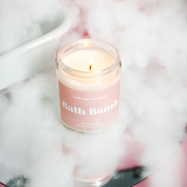 Bath Bomb Candle | Citrus + Jasmine + Patchouli