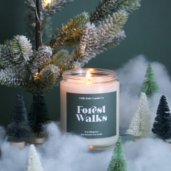 Forest Walks Candle | Pine + Sandalwood + Vanilla