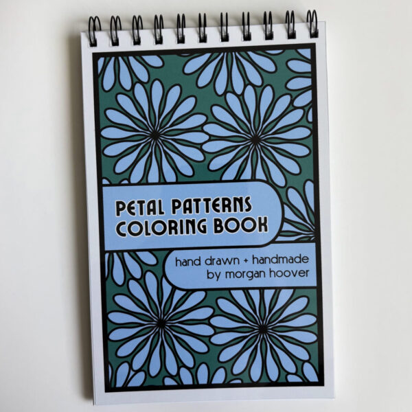 Petal Patterns Easy & Bold Floral Coloring Book