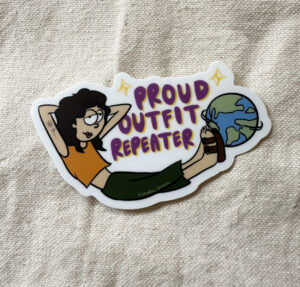 Proud Outfit Repeater Sticker (Matte)