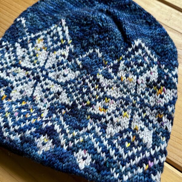 Viti Knit Beanie (Blue)