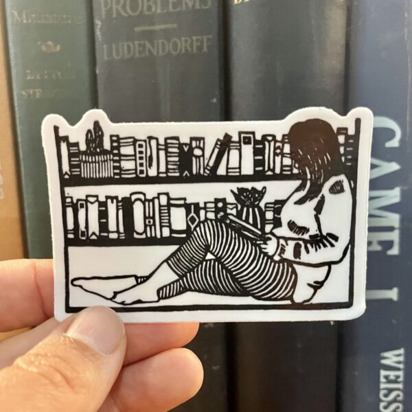 Reading Nook Sticker – weatherproof adhesive, UV protective laminate