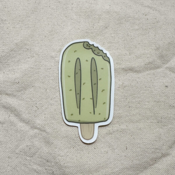 Mung Bean Popsicle Sticker (Matte)