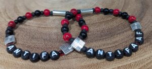 ANTIFA Stretch Bracelet, Protest Bracelet, Take a Stand