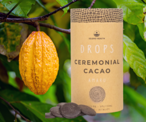 Seleno Health Amaru Ceremonial Cacao Paste Drops - 250 grams