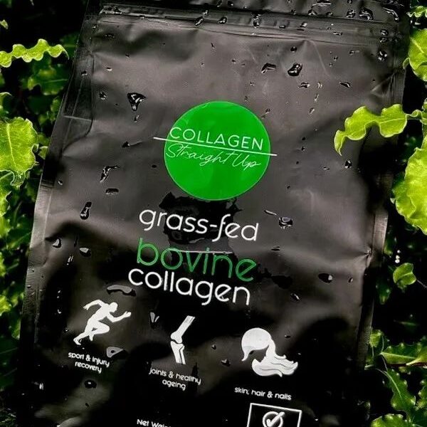 Straight Up Performance Australian Grass Fed Bovine Collagen Peptides – 500 grams