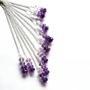 Amethyst necklace