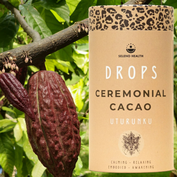 Seleno Health Uturunku Ceremonial Cacao Paste Drops – 250 grams