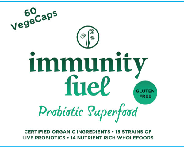 Immunity Fuel Probiotic Superfood – Gluten-Free Whole Food Probiotic Supplement With Prebiotics & Postbiotics