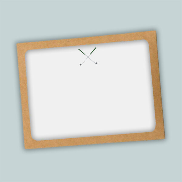 Golf Note Cards | Boxed Stationery | Set of 12